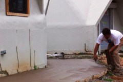 Stained Patio