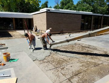 Commercial parking & concrete work