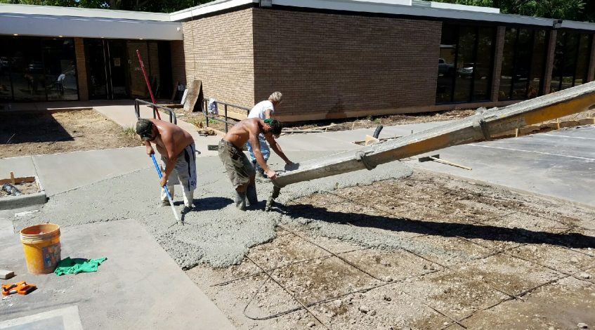 Commercial parking & concrete work